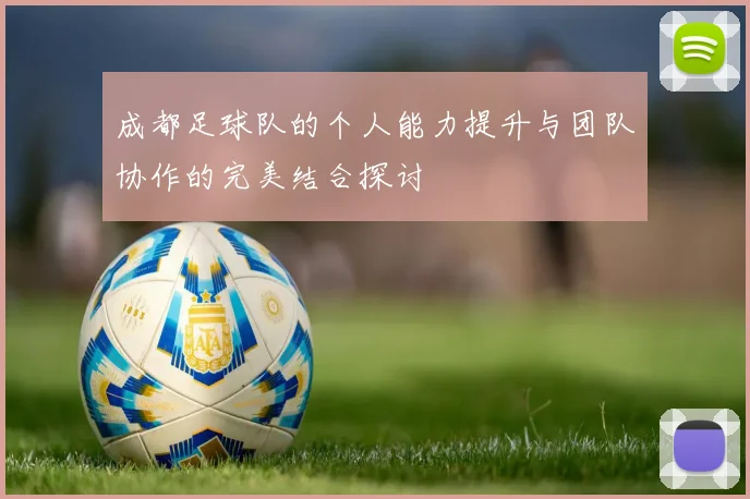 成都足球队的个人能力提升与团队协作的完美结合探讨